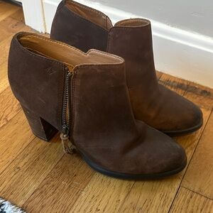 Sperry Dark Brown Ankle Booties